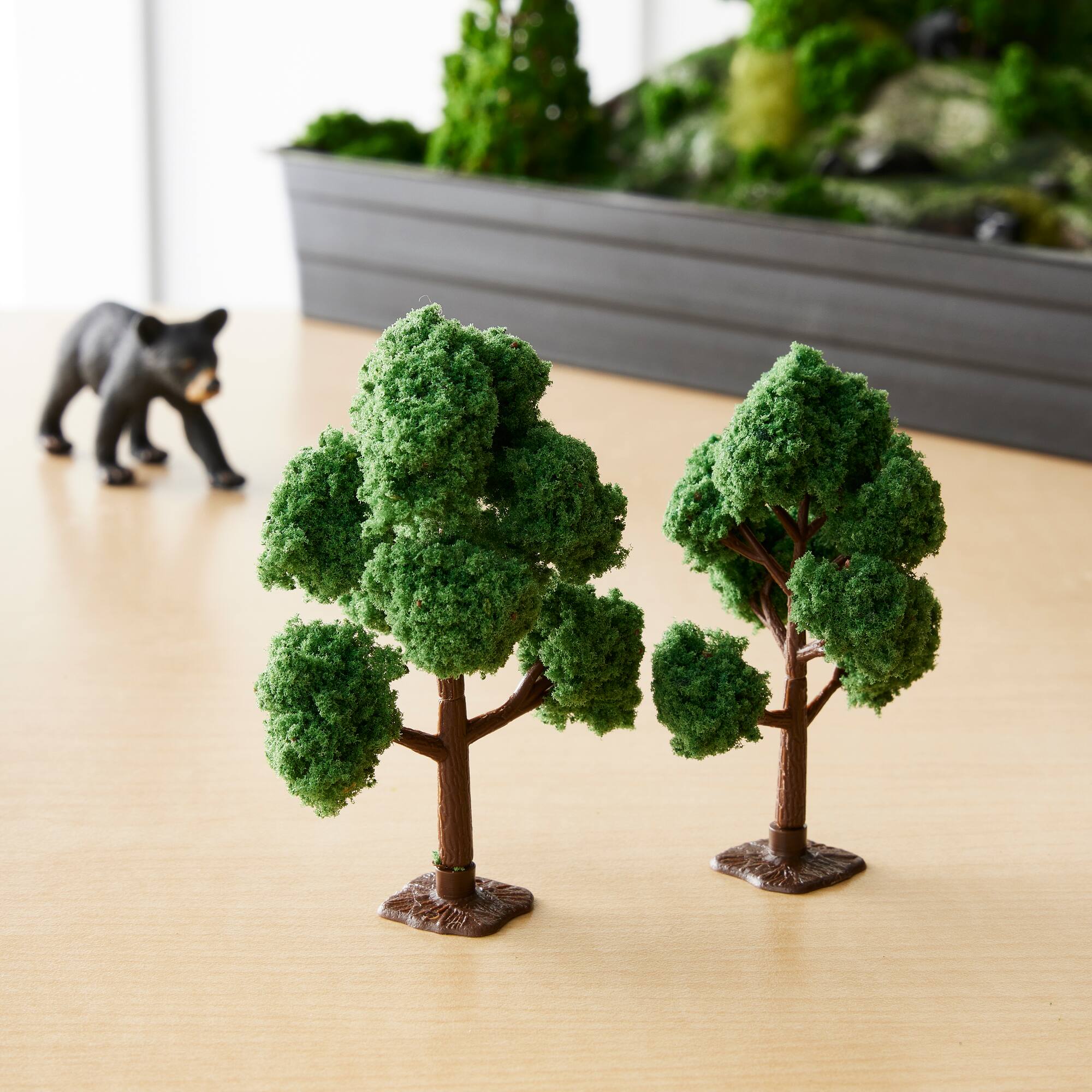 8 Packs: 2 ct. (24 total) Mini Green Shade Tree by Make Market®